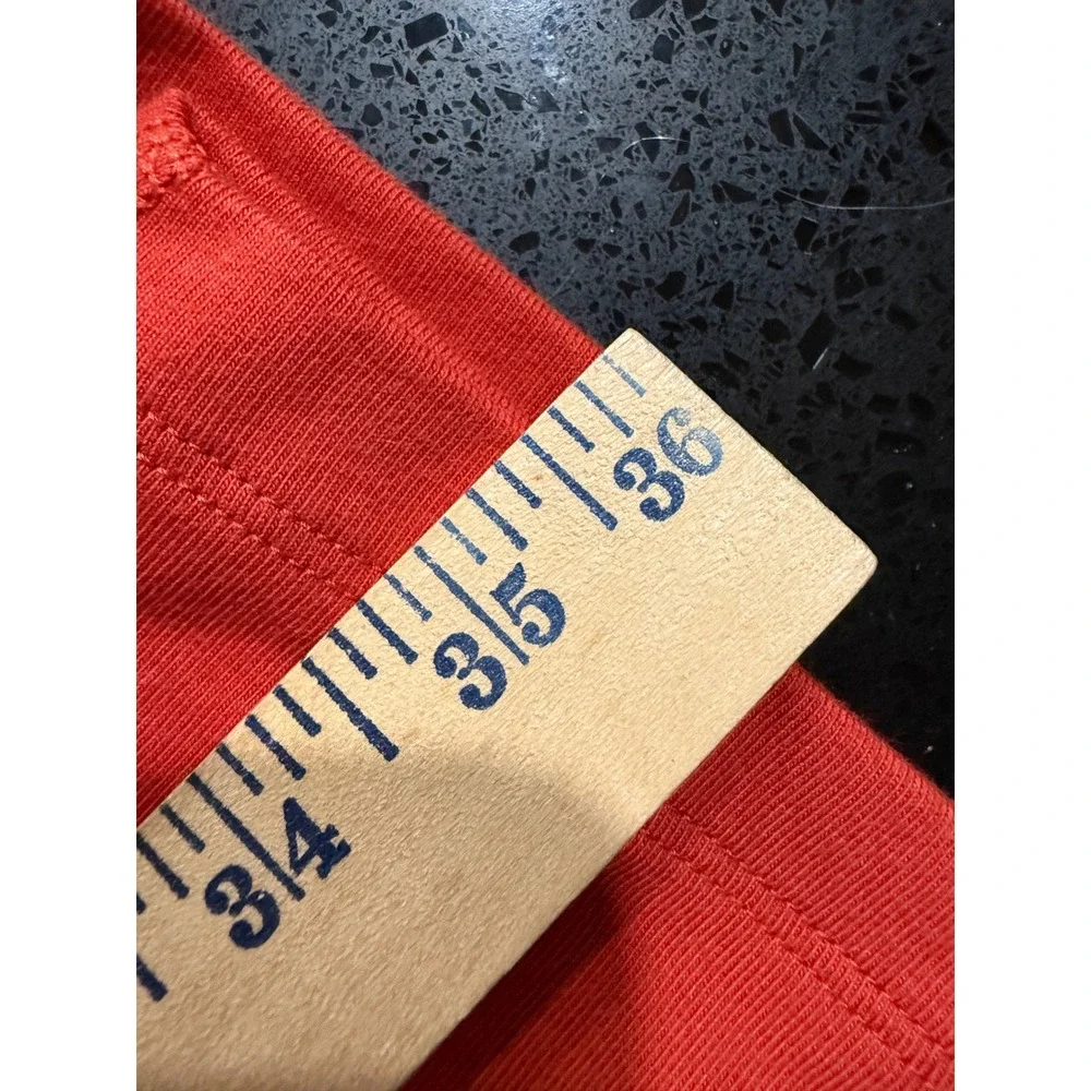 Nike Sportswear Essential Leggings Womens 1X Red White Logo High Rise 3977